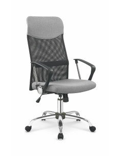 VIKY 2 Fotel Biurowy Eco-Skóra Popiel - Luksus i Komfort dla Twojego Biura