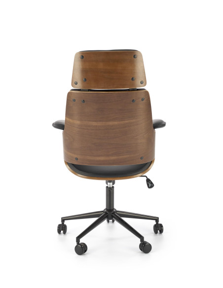 JUVANO Fotel Orzechowy/Czarny, Mechanizm TILT - Komfort i Design