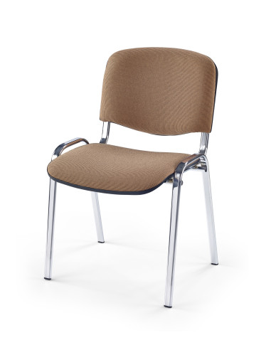 DOROTHY Krzesło Beżowe Chromowane - Luksus i Styl w Jednym