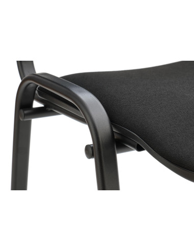 DOROTHY Krzesło Czarny Stal Lakierowana - Klasyczna Elegancja