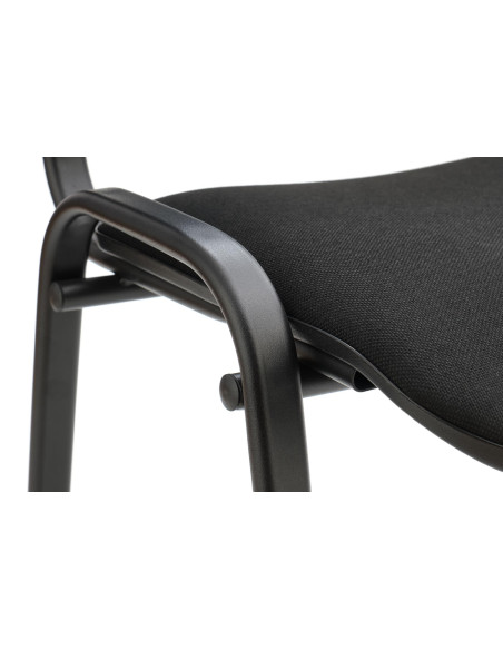 DOROTHY Krzesło Czarny Stal Lakierowana - Klasyczna Elegancja