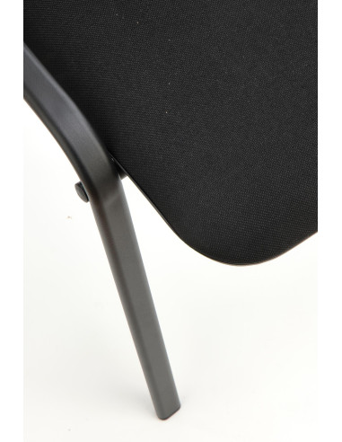 DOROTHY Krzesło Czarny Stal Lakierowana - Klasyczna Elegancja