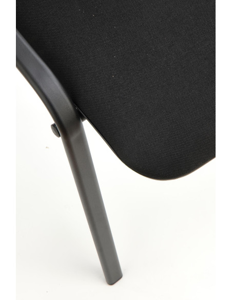 DOROTHY Krzesło Czarny Stal Lakierowana - Klasyczna Elegancja