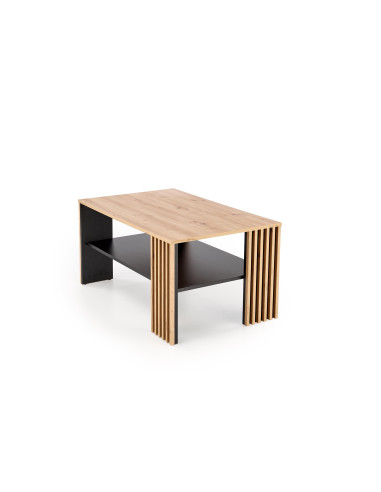 FEMINA ława dąb artisan/czarny  | Perfekcja Formy