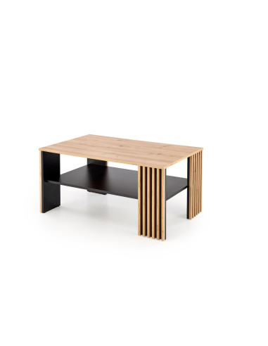 FEMINA ława dąb artisan/czarny  | Perfekcja Formy