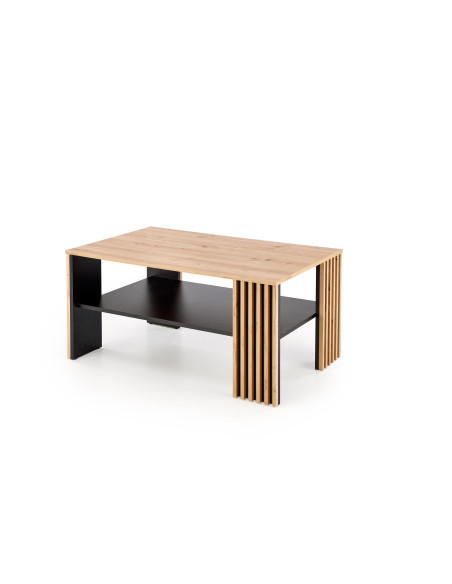 FEMINA ława dąb artisan/czarny  | Perfekcja Formy