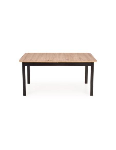 WAVO Stół Rozkładany 160-240cm Dąb Artisan/Czarny - Styl i Przestrzeń