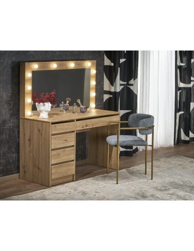 HOLLYWOOD XL toaletka dąb artisan  | Nowe Perspektywy