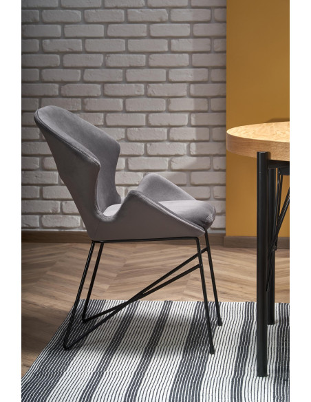 INTENSO Duży Stół Rozkładany 100-300cm Dąb Naturalny - Czarny