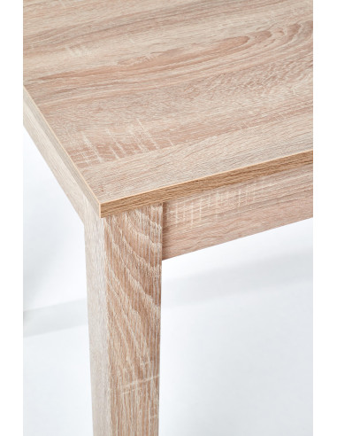 EROS Stół 120/68 Dąb Sonoma - Ciepła Elegancja w Twoim Domu