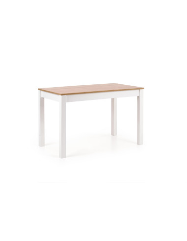 EROS Stół 120/68 Dąb Sonoma/Biały - Harmonia Kolorów i Stylu