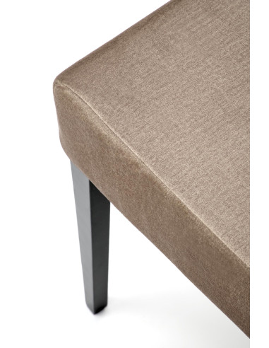 HERMAN_2 Krzesło Czarne Monolith 09 42x58cm - Elegancja i Komfort