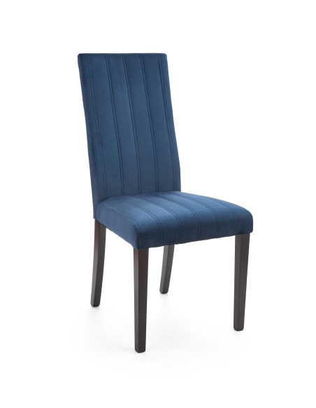 MERMI 2 Krzesło Drewniane Velvet Pikowany Granatowy - Elegancja i Komfort