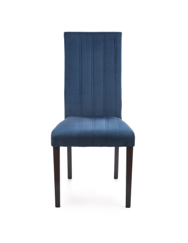 MERMI 2 Krzesło Drewniane Velvet Pikowany Granatowy - Elegancja i Komfort