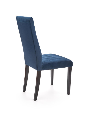 MERMI 2 Krzesło Drewniane Velvet Pikowany Granatowy - Elegancja i Komfort