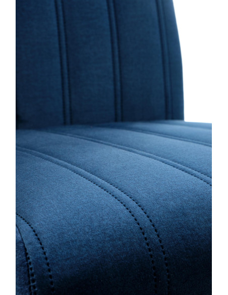 MERMI 2 Krzesło Drewniane Velvet Pikowany Granatowy - Elegancja i Komfort