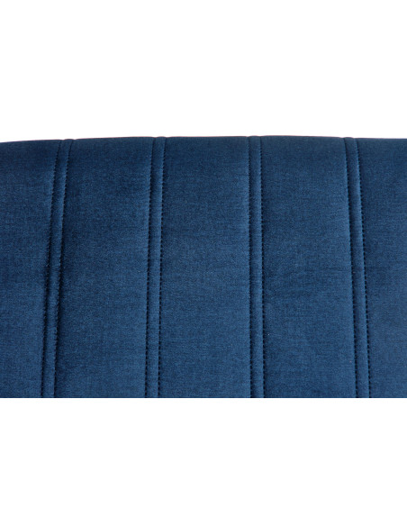 MERMI 2 Krzesło Drewniane Velvet Pikowany Granatowy - Elegancja i Komfort