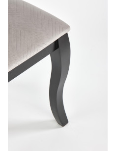 SANTO Krzesło Drewniane Styl Ludwikowski Beż/Czarny - Styl i Komfort 2