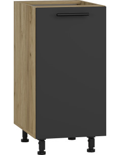 SALOME D40 Szafka 40cm Antracyt - Praktyczność i Styl