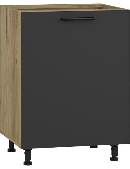 SALOME D60 Szafka 60cm Antracyt - Idealna do Przechowywania