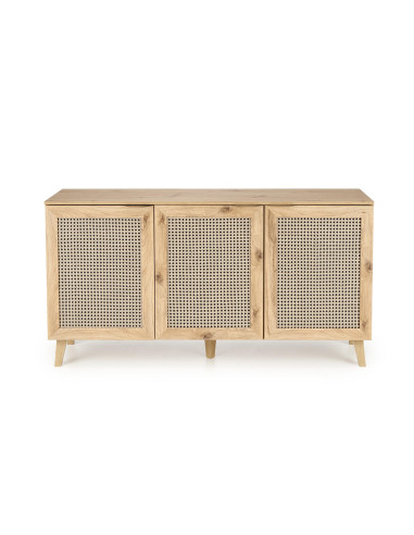ERONO KM-1 Komoda Dąb Artisan 160x40cm -...