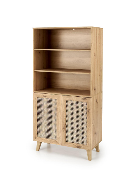 ERONO REG-1 Regał Dąb Artisan 80x40x173cm - Praktyczność i Styl