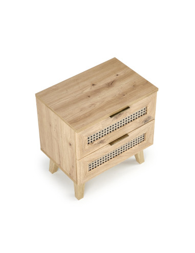 ERONO Szafka Nocna Dąb Artisan 50x34x52cm -...