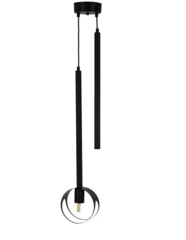 Lampa czarna wisząca WATER TOWER BLACK