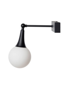 KINKIET czarny ZING 120 WHITE/BLACK 2