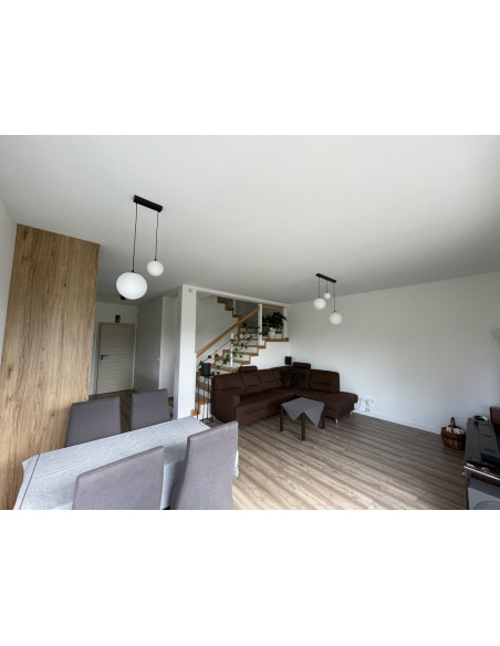 Lampa wisząca czarna ZINGA 2L/200 BLACK