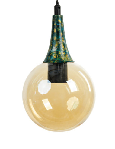 Lampa czarna wisząca COLORES FIVE - 2...