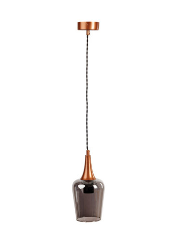Lampa miedziana COLORES FIVE -1L/GRAPHITE/COPPER