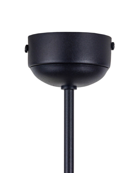 Lampa czarna Kinkiet ZINGARI 2PKT/140 AMBER GLASS/BLACK