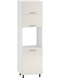 SALOME DP-60/214 Szafka Kuchenna Wysoka Beżowa Stojąca 60cm