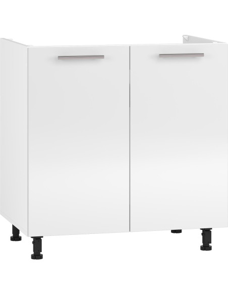 SALOME DK-80/82 Szafka Kuchenna Zlewozmywakowa Dolna Stojąca Biała 80cm