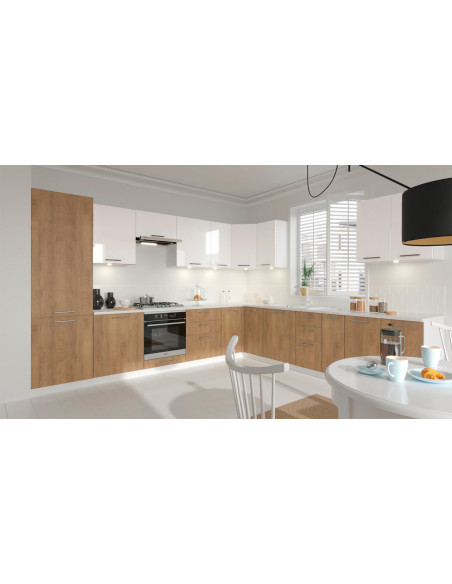 SALOME DU Szafka Uniwersalna 60/214 cm Dąb Miodowy Mat