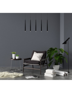 Lampa Czarna Favorite 5L 2