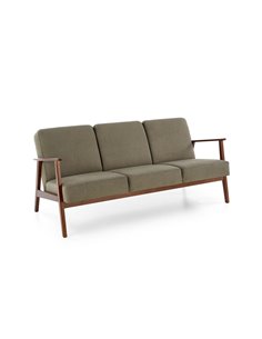 MILANO 3S sofa - oliwkowy tap. Castel 39 (1p 1szt)