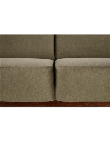 MILANO 3S sofa - oliwkowy tap. Castel 39 (1p 1szt)