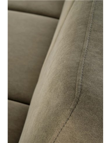 MILANO 3S sofa - oliwkowy tap. Castel 39 (1p 1szt)