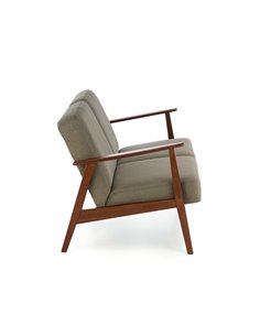 MILANO 2S sofa - oliwkowy tap. Castel 39 (1p 1szt) 2