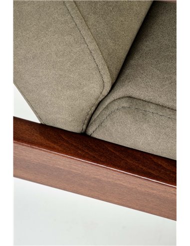 MILANO 2S sofa - oliwkowy tap. Castel 39 (1p 1szt)