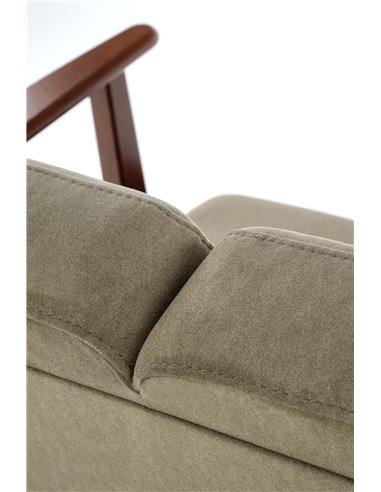 MILANO 2S sofa - oliwkowy tap. Castel 39 (1p 1szt)