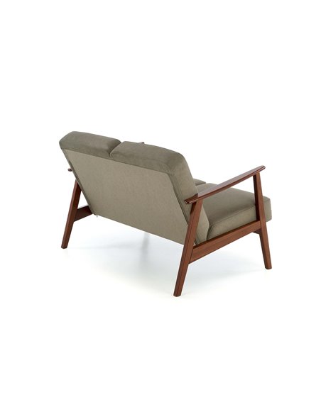 MILANO 2S sofa - oliwkowy tap. Castel 39 (1p 1szt)