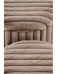 FIDO zestaw 2 puf, cappuccino / złoty (1p 1kpl) 2