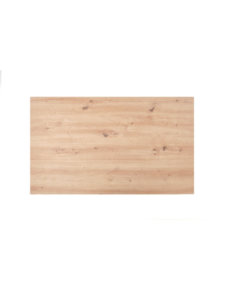 FEMINA ława dąb artisan/czarny (1p 1szt)