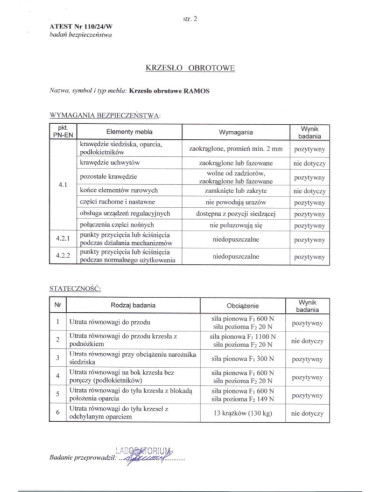 RAMOS fotel gabinetowy czarny (1p 1szt)
