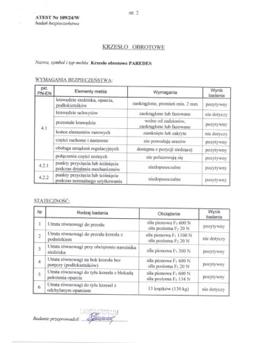 PAREDES fotel gabinetowy czarny (1p 1szt))